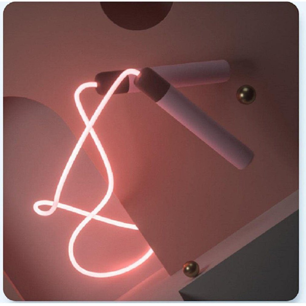Hopprep 1 LED-ljusavgivande hopprep, portabelt hopprep för barn