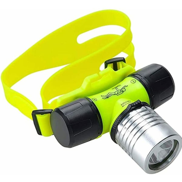 Scuba Diving Pannlampa, 550 Lumens LED Scuba Diving Pannlampa Wate