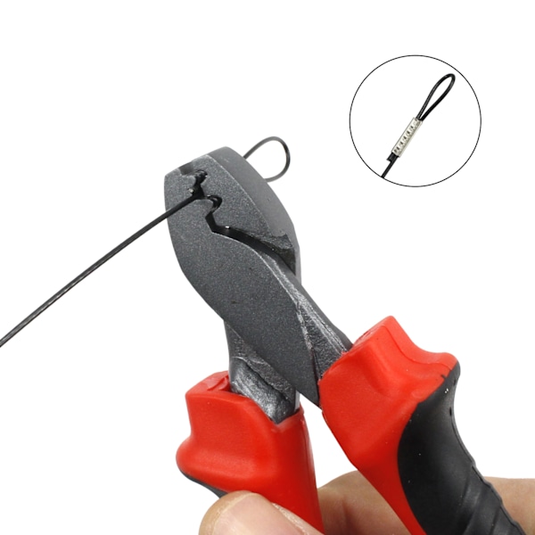 ##/Fiskepliersset 1 st klämhylsa set hylsapliers fiske##/