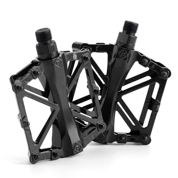Sykkelpedaler, nye aluminiums pedaler med antislipp og holdbar montering
