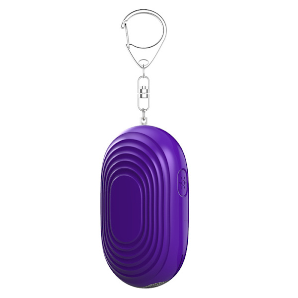 Henkilökohtainen hälytin (Violetti) 140 DB Hätätilanteen Henkilökohtainen Turvahälytin