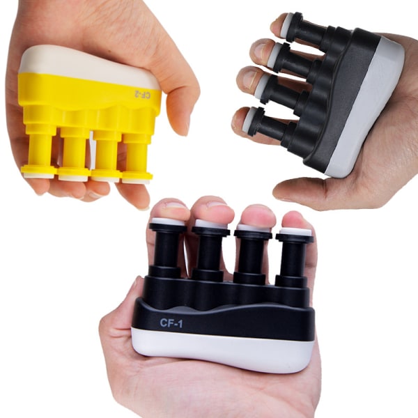 /#/Handövning - Förbättrar finger-, hand- och underarmsstyrka och fingerfärdighet - Justerbart handmuskelträningsverktyg Mörkgrå/#/