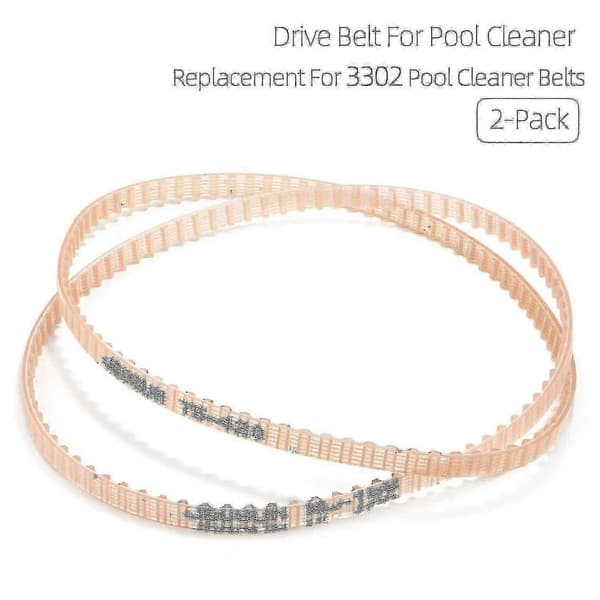 Ersättningsdrivremmar för poolrengörare för Aquabot-delar 3302 A3302pk-remmar - 2-pack