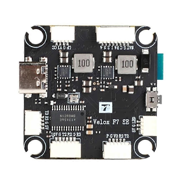 30.5x30.5mm TMotor Velox F7 SE Flight Controller Trådløs Bluetooth 128M Blackbox 5V 10V BEC Støtte
