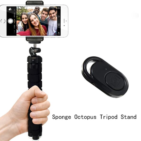 ##/1 stativ för telefon, bärbart och flexibelt stativ med trådlös fjärrkontroll##/