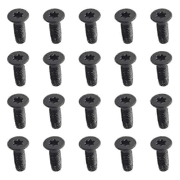 Torx Skruer Bolter for Wrangler CJ YJ LJ TJ 1976-2006, Erstatning for Dører, Vindskjerm, Veltebøyle, 20 STK