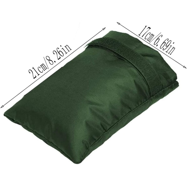 2-pack Utomhuskran Skydd - Grön Vindtät Vattentät Frostskydd