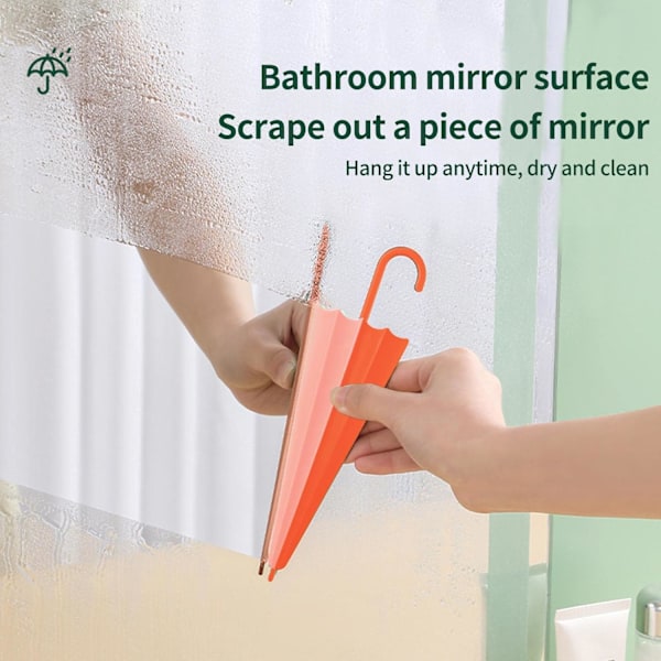 ##/Design-paraplyfönsterputsare - orange, fönsterputsare för spegel##/