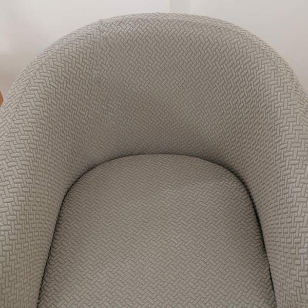 Mörkblått fåtöljöverdrag, elastiskt