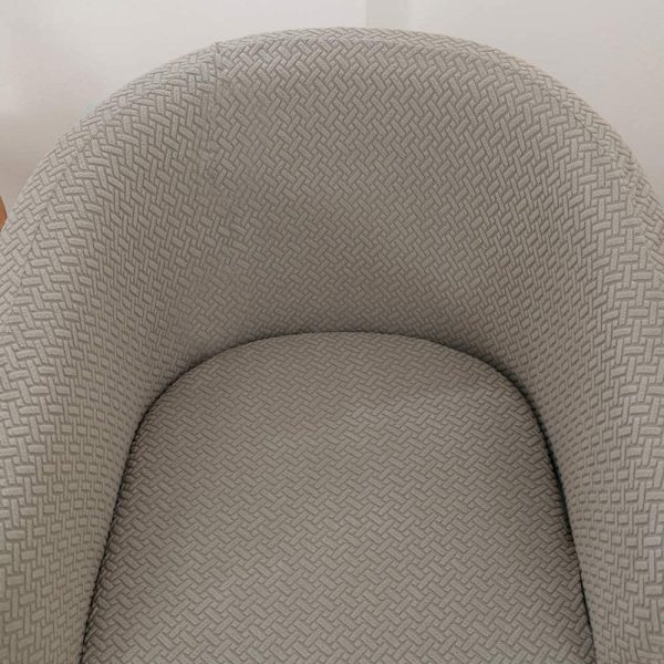Mørkeblåt lænestolsbetræk, elastisk