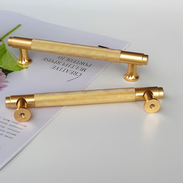 2 kpl Kultaiset Moderni Kaapin Vetimet 128mm Reikäväli Keittiö D