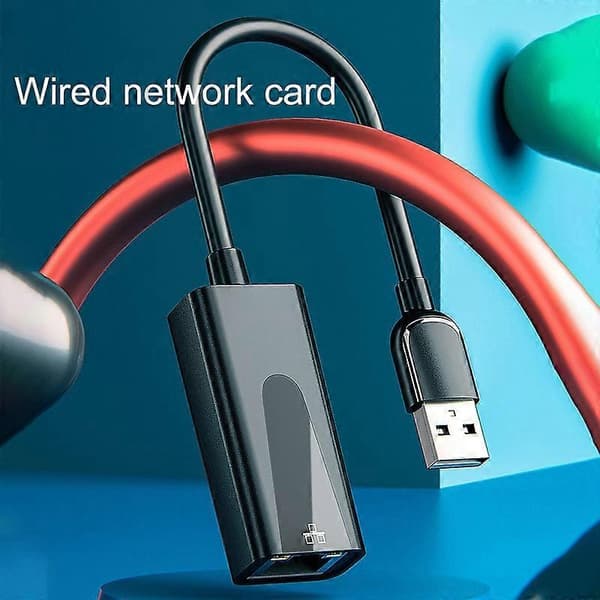 Ethernet-sovitin Internet-yhteystyypin C USB3.0 - RJ45 langallinen verkkokortti matkapuhelimelle B