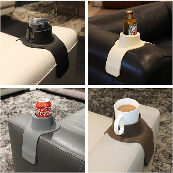 Den ultimate koppholderen for sofaen din, Jet Black
