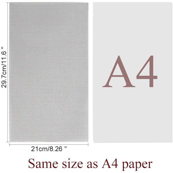 4 kpl Lankkaverkkoa 300 x 210 x 1 mm Lankkaverkko Lankkaverkko Lankkaverkko Sta