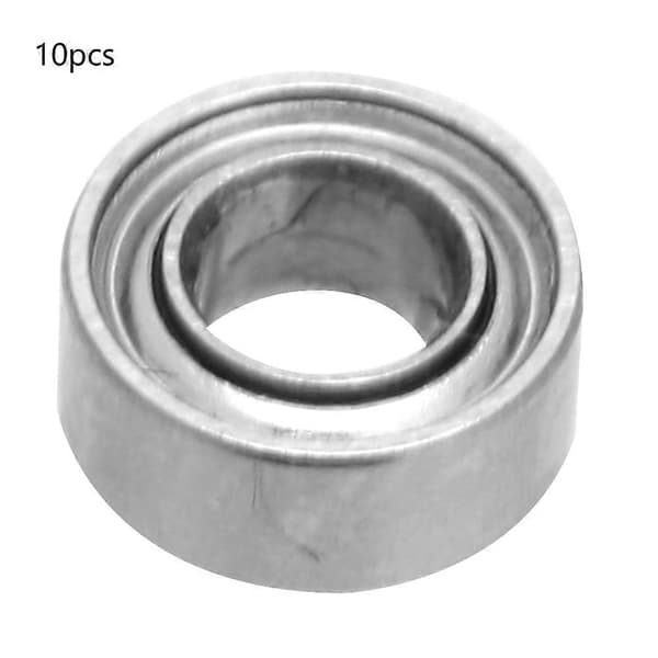 10 stk. MR Type dobbeltsidede forseglede kuglelejer dyb rille stållejer (MR63ZZ 3*6*2,5 mm)