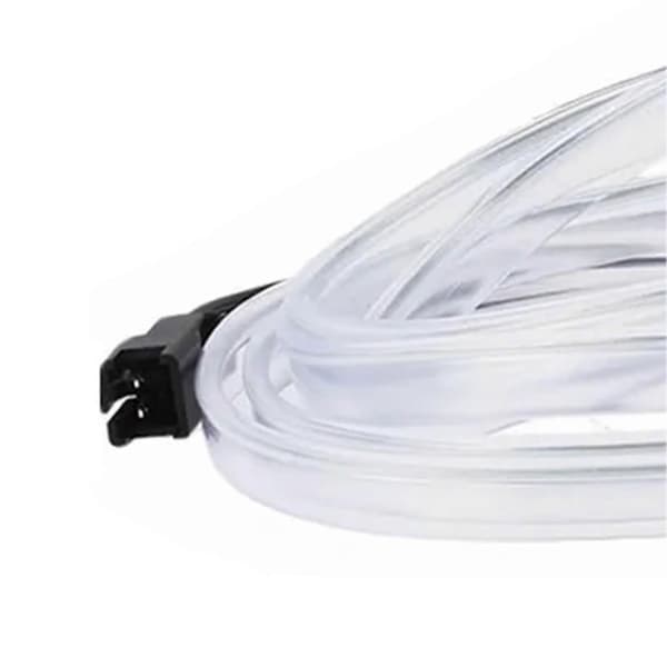 10ft Bil LED Interiör Strip Ljus Flexibel med USB-kabel Cool Unik Universal Neon Atmosfär Ljus Isblå