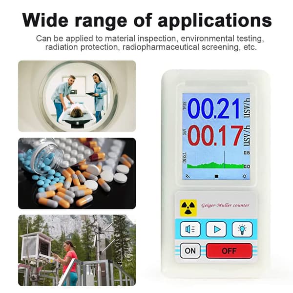 Geiger-mittari, erittäin tarkka ydinradiaation ilmaisin