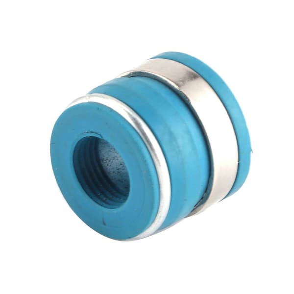 16st Ventilstångstätningar Set Fluorogummi Utmärkta Tätningsdelar Passar för GM SBC V8-motor