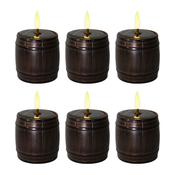 ##/Pakke LED Solcellelys Utendørs Tønneformede Lys, Vanntette So##/