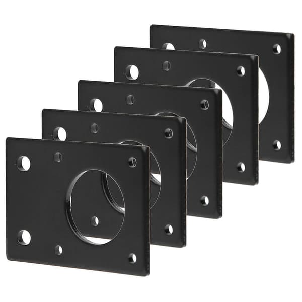 5 st 42 Stepper Motor Monteringsplatta 3D-skrivare Fast Fäste för 2020 2040 Aluminium