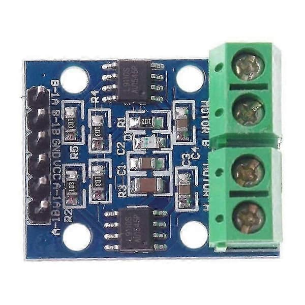 5st L9110s 2 Kanaler Dc Stepper Motor Dubbel Motor Drivrutinsmodul Kontrollerkort För