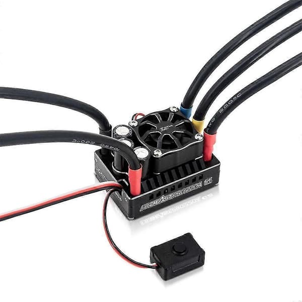 ZTW 32-Bit Beast PRO 220A ESC G2 Turbo 6V/7.4V BEC 10A Børsteløs Hastighedsregulator til 1/8 RC Racervogn C