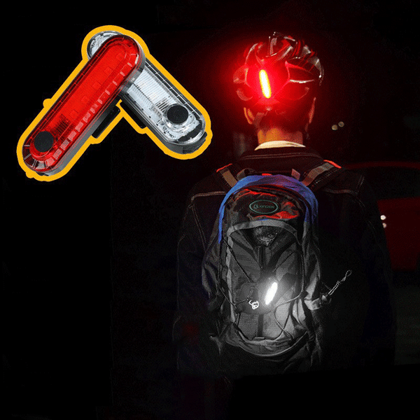 ##/Baklykta för cykel, 2 delar, ultra ljusstark, laddningsbar##/