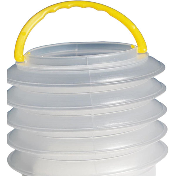 Bærbar børstevanntønne Pot Tub Organizer Akvarellmaling B