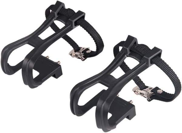 Sykkelpedal tåfeste stropper nylon sykling landevei terrengsykkel