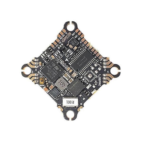 25,5x25,5 mm GEPRC TAKER F411 8Bit 12A AIO F4 OSD Flight Controller Innebygd 12A 24S 4in1 ESC