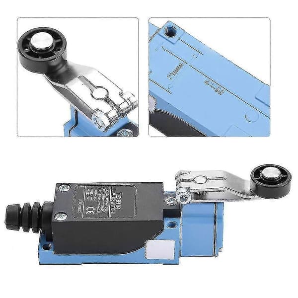 Endebryter Tz-8104 Ac 250v 6a Dc220v 0.3a 1no+1nc Spdt Momentær Endebryter Vanntett Auto Rese