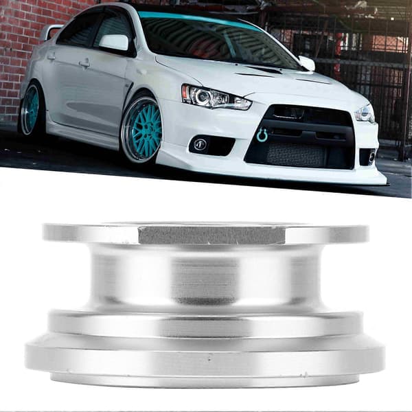 Turbo Avlastningsventil Adapter Fläns Passar för Tial 50mm BOV Konvertering Aluminiumlegering