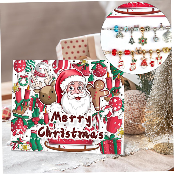 Julekalender - Klokke blind box - DIY børnearmbånd