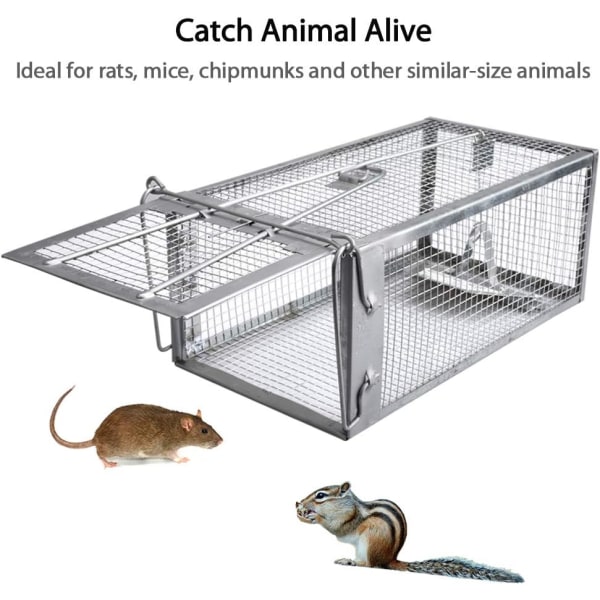 Human råttfälla Levande musburfälla för inomhus och utomhus