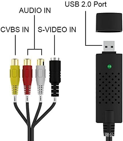 USB 2.0 Audio/Video-konverter digitaliserer og redigerer video fra alle