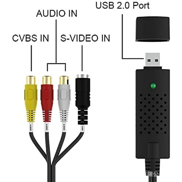 USB 2.0 Audio/Video Konverter Digitaliserer og Redigerer Video fra Enhver