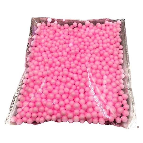 Polystyreenihelmi Mini Haalistumaton Kevyt Kirkasvärinen Vaahtohelmi Lahjapakkauksen Täyttöön S Rose