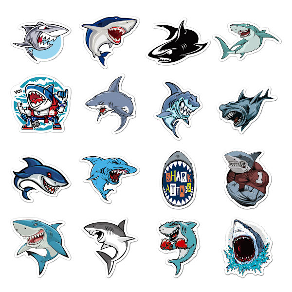 ##/Hajstickers 100 st Hajstickers för barn##/