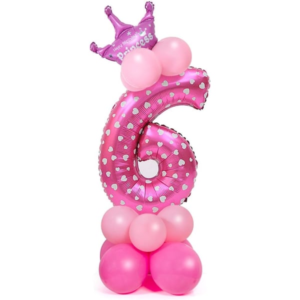 32 Tommer Store Tall-Ballonger, Folie Helium Tall-Ballong Dekor