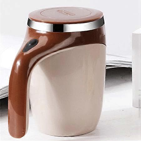 Automatisk omrörningskopp rostfritt stål lat magnetiserad kopp automatisk magnetisk kopp bärbar kaffemugg