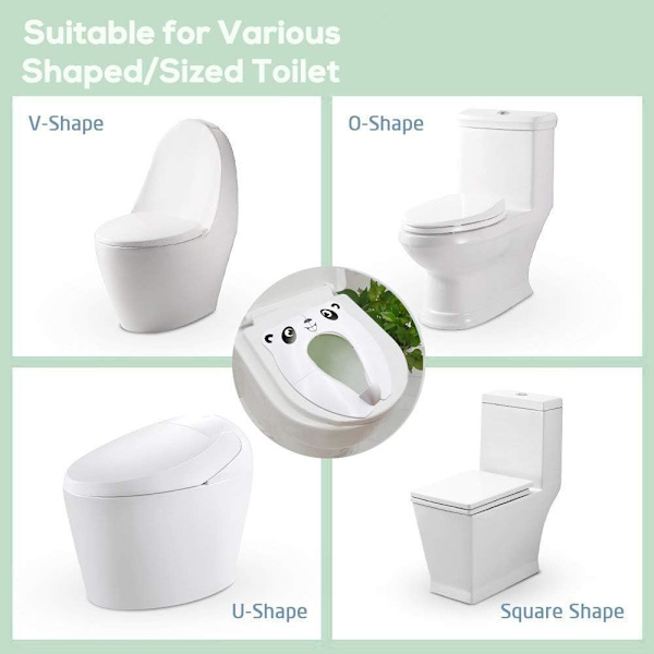 [Opgraderet version] Baby Toilet Reducer - Rejsefoldbar Toilet S