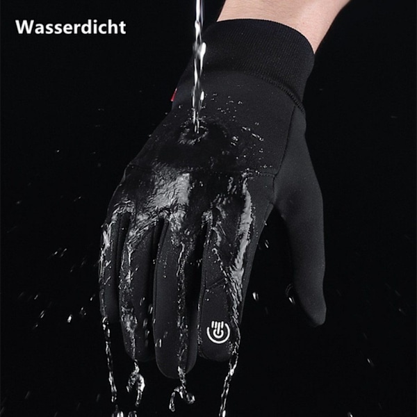 ##/L Cykelhandsker Handsker Touchscreen Sportshandsker Varme Handsker##/