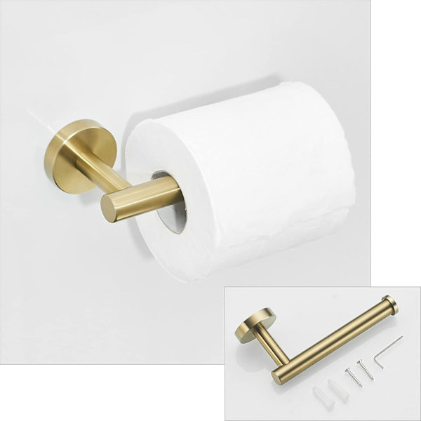 ##/Badeværelseshardware-sæt med håndklædeholder, 1 håndklædeholder, 1 toiletpapirholder##/