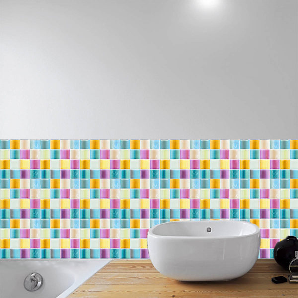 ##/Flisbelegg mosaikkfliser i et sett med 10##/