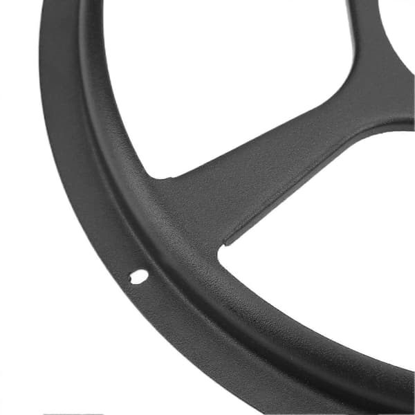 12in Bilhøjttaler Beskyttende Mesh Cover Grill Carbon Sort Universal Motor Lydtilbehør