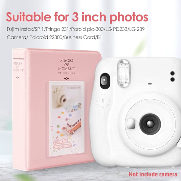 2 osaa 64 albumin taskua Fujifilm Instax Mini 7s 8 8+ 9 25 50s kameroille