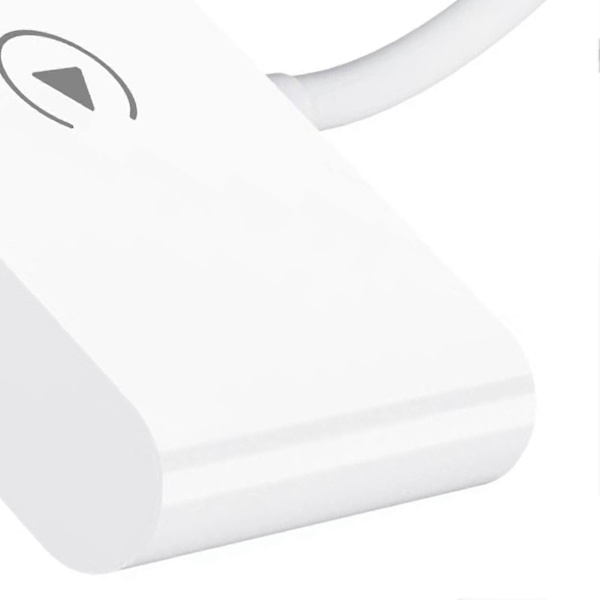 Kablet til trådløs CarPlay-adapter USB-interface Plug and Play Praktisk Carplay-dongleboks til iPhone, flad overflade