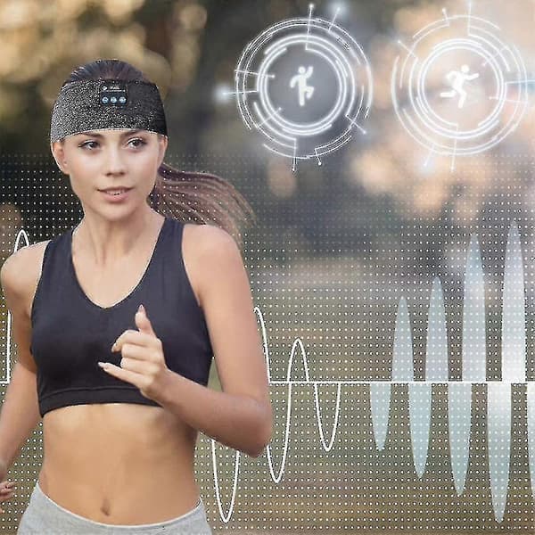 Søvnhovedtelefoner Bluetooth Pandebånd, Perfekt Til Sport