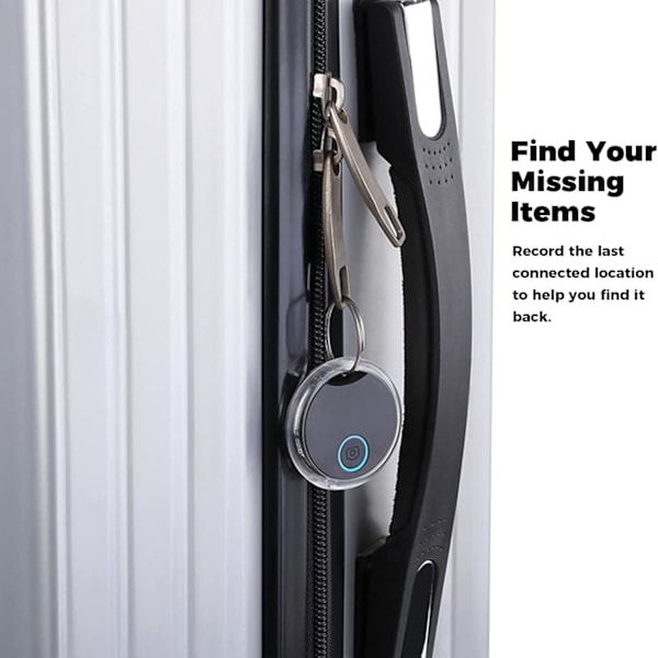 ##/4-pakks Smart Bluetooth-sporingenhet & Bluetooth-nøkkel finner – Nøkkellokaliserer##/