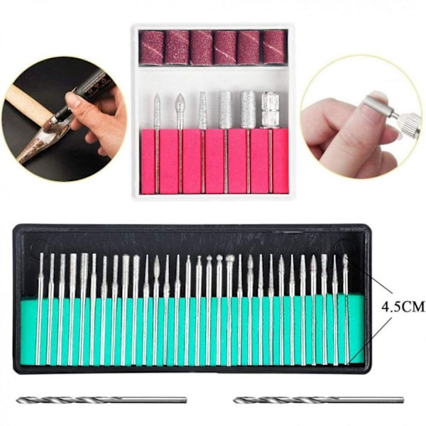 ##/Svart graveringsverktygssats, multifunktionell graverings penna DIY roterande verktyg##/
